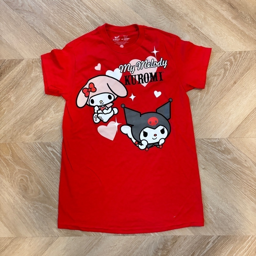 S Red My Melody Kuromi T-Shirt